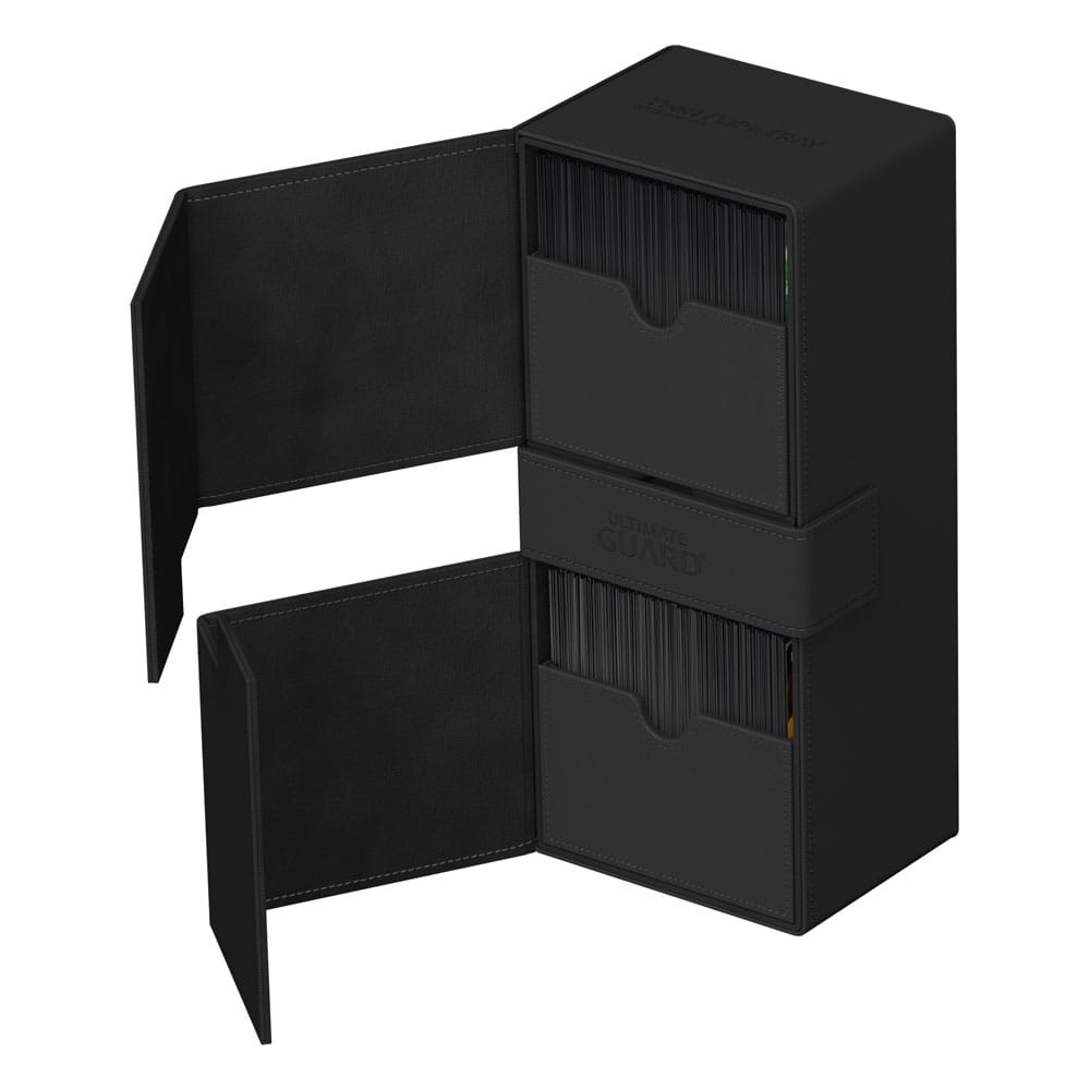 Ultimate Guard Twin Flip'n'Tray 266+ Xenoskin Black Ultimate Guard