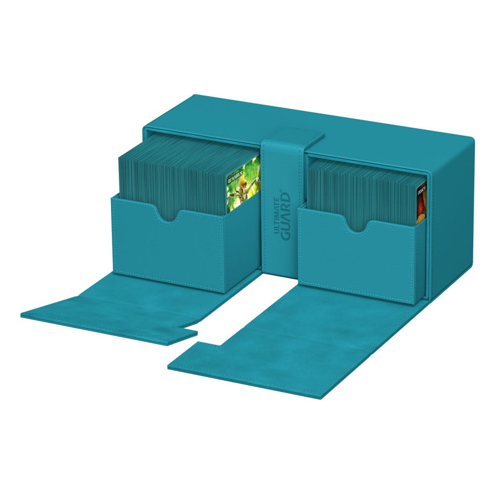 Ultimate Guard Twin Flip'n'Tray 266+ Xenoskin Petrol Ultimate Guard