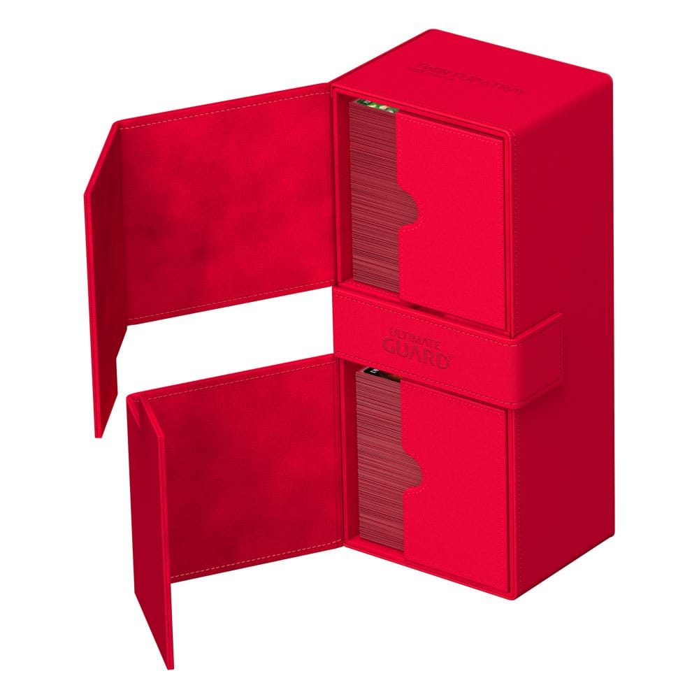 Ultimate Guard Twin Flip'n'Tray 266+ Xenoskin Red Ultimate Guard