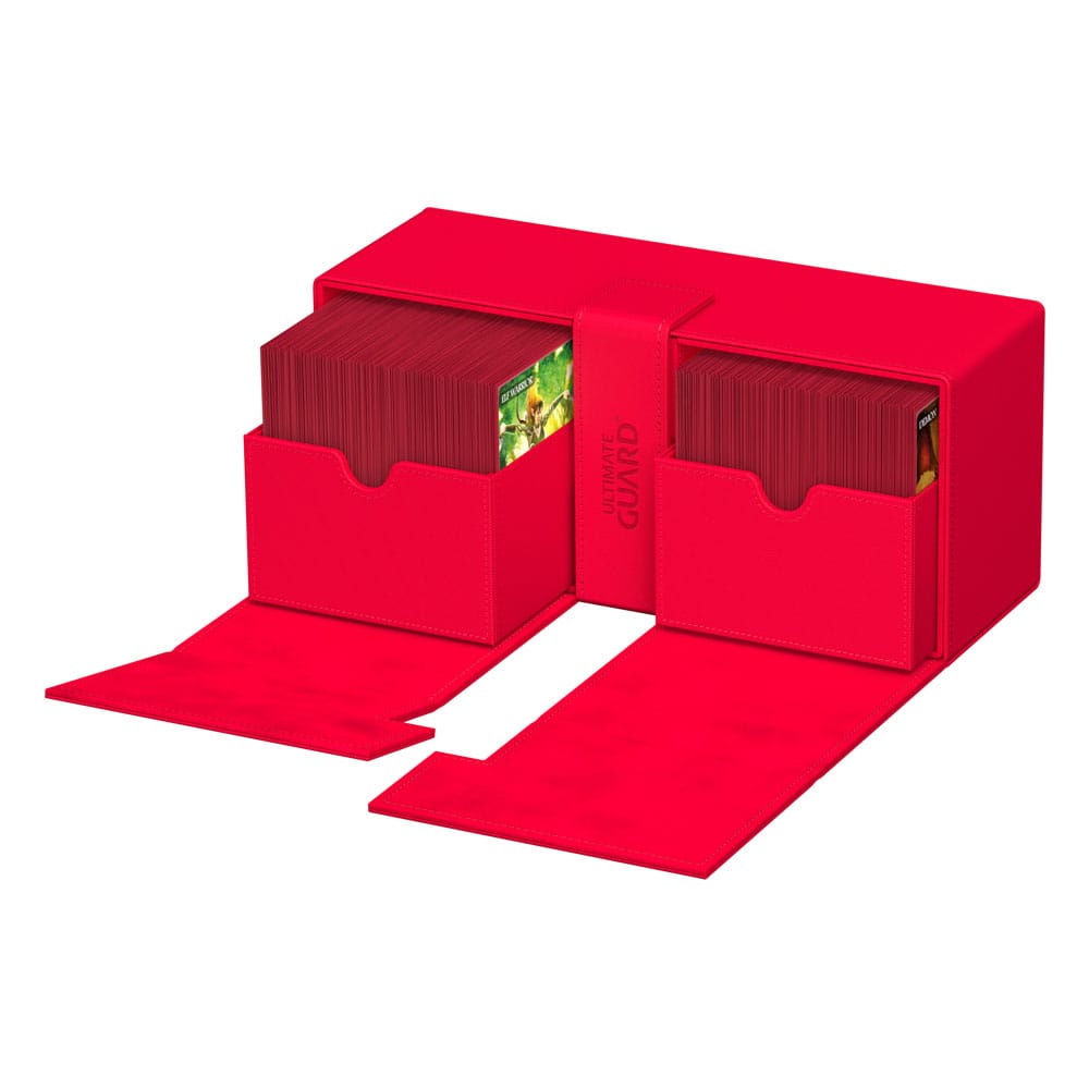 Ultimate Guard Twin Flip'n'Tray 266+ Xenoskin Red Ultimate Guard