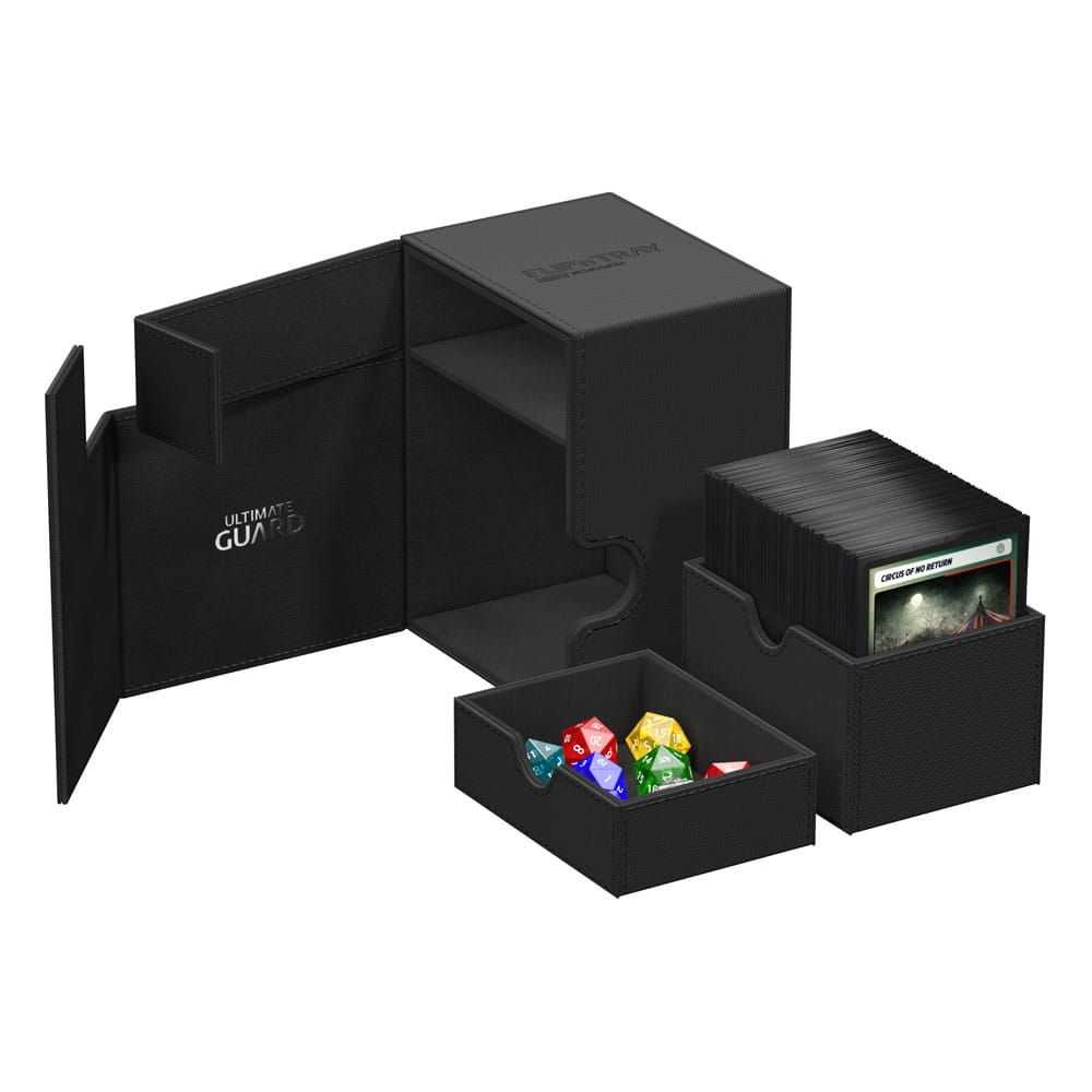 Ultimate Guard Flip'n'Tray 133+ Xenoskin Black Ultimate Guard
