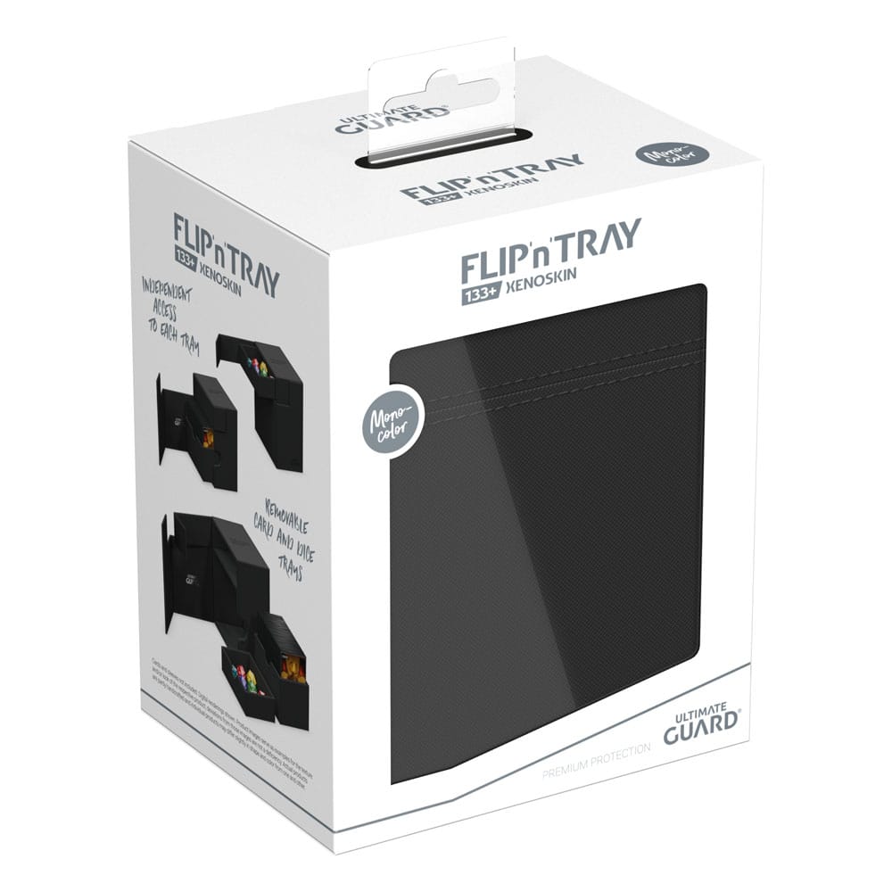 Ultimate Guard Flip'n'Tray 133+ Xenoskin Black Ultimate Guard