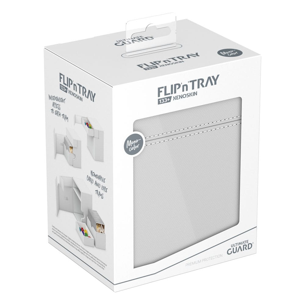 Ultimate Guard Flip'n'Tray 133+ Xenoskin White Ultimate Guard