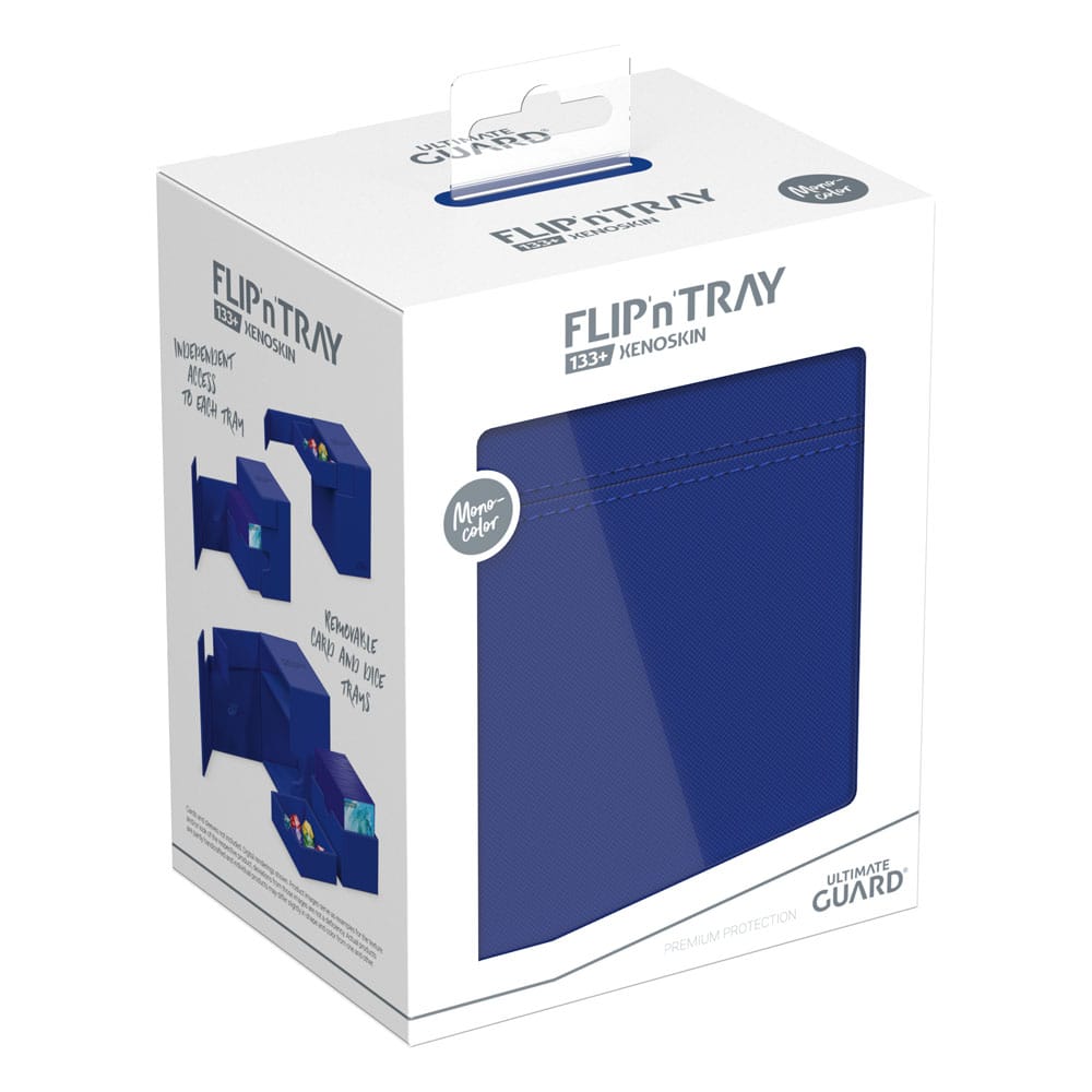 Ultimate Guard Flip'n'Tray 133+ Xenoskin Blue Ultimate Guard