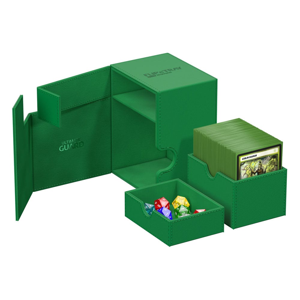 Ultimate Guard Flip'n'Tray 133+ Xenoskin Green Ultimate Guard