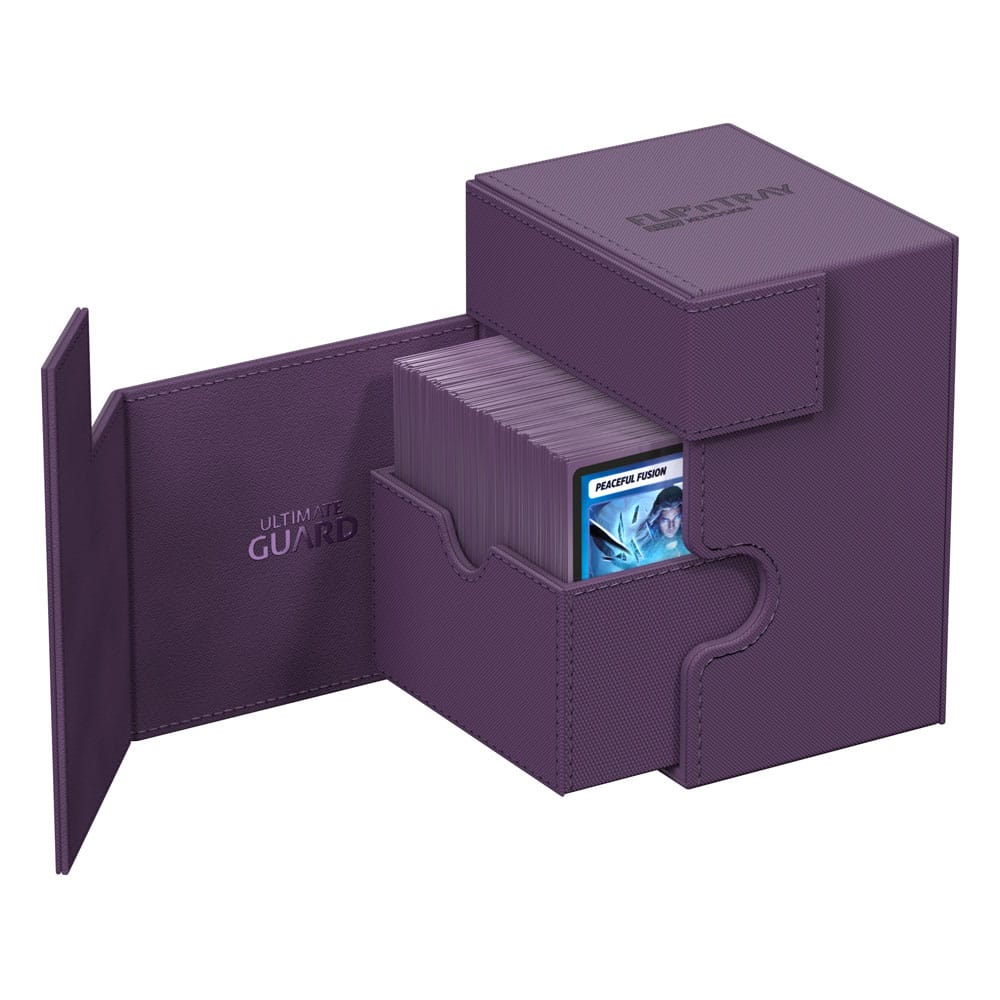 Ultimate Guard Flip'n'Tray 133+ Xenoskin Purple Ultimate Guard