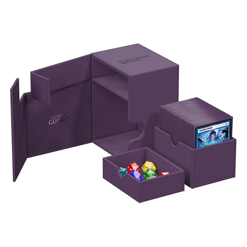 Ultimate Guard Flip'n'Tray 133+ Xenoskin Purple Ultimate Guard