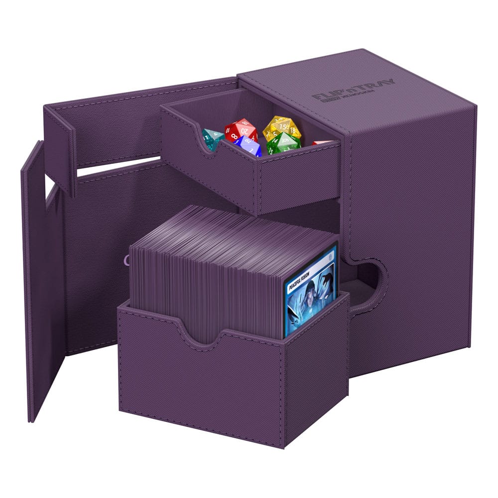 Ultimate Guard Flip'n'Tray 133+ Xenoskin Purple Ultimate Guard