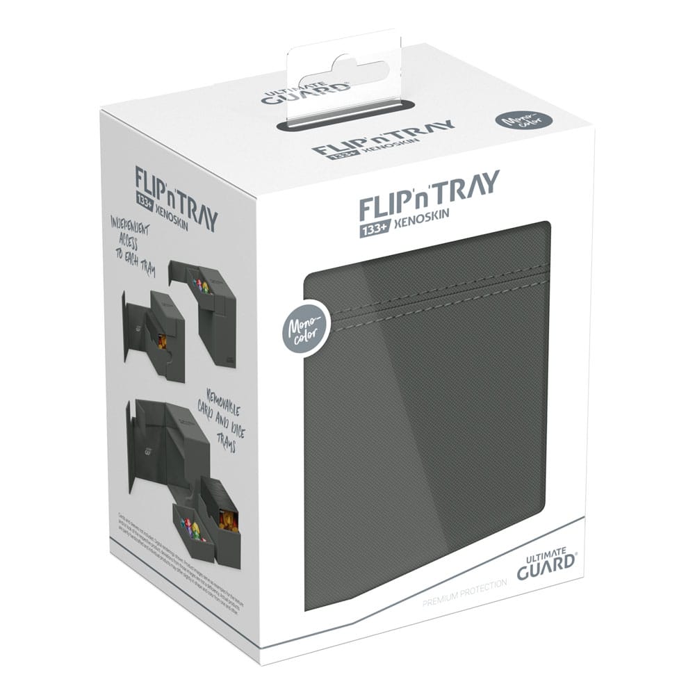 Ultimate Guard Flip'n'Tray 133+ Xenoskin Grey Ultimate Guard