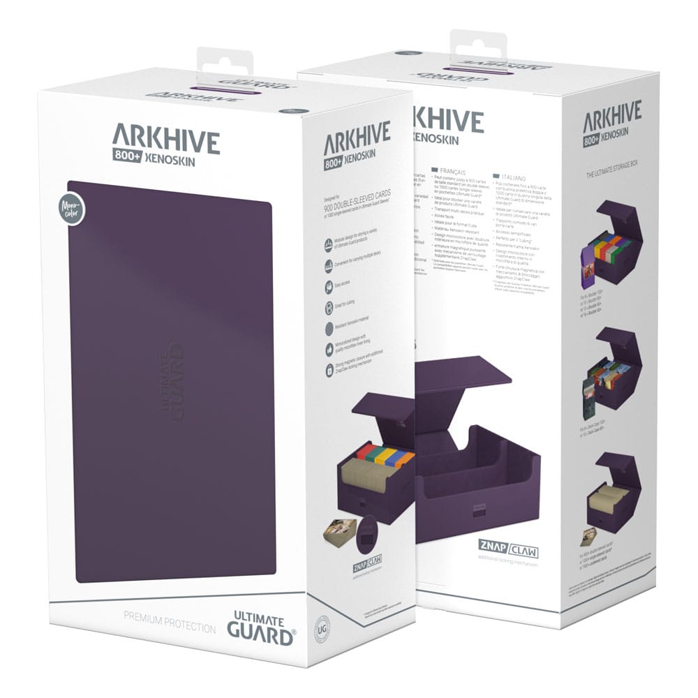 Ultimate Guard Arkhive 800+ Xenoskin Purple Ultimate Guard