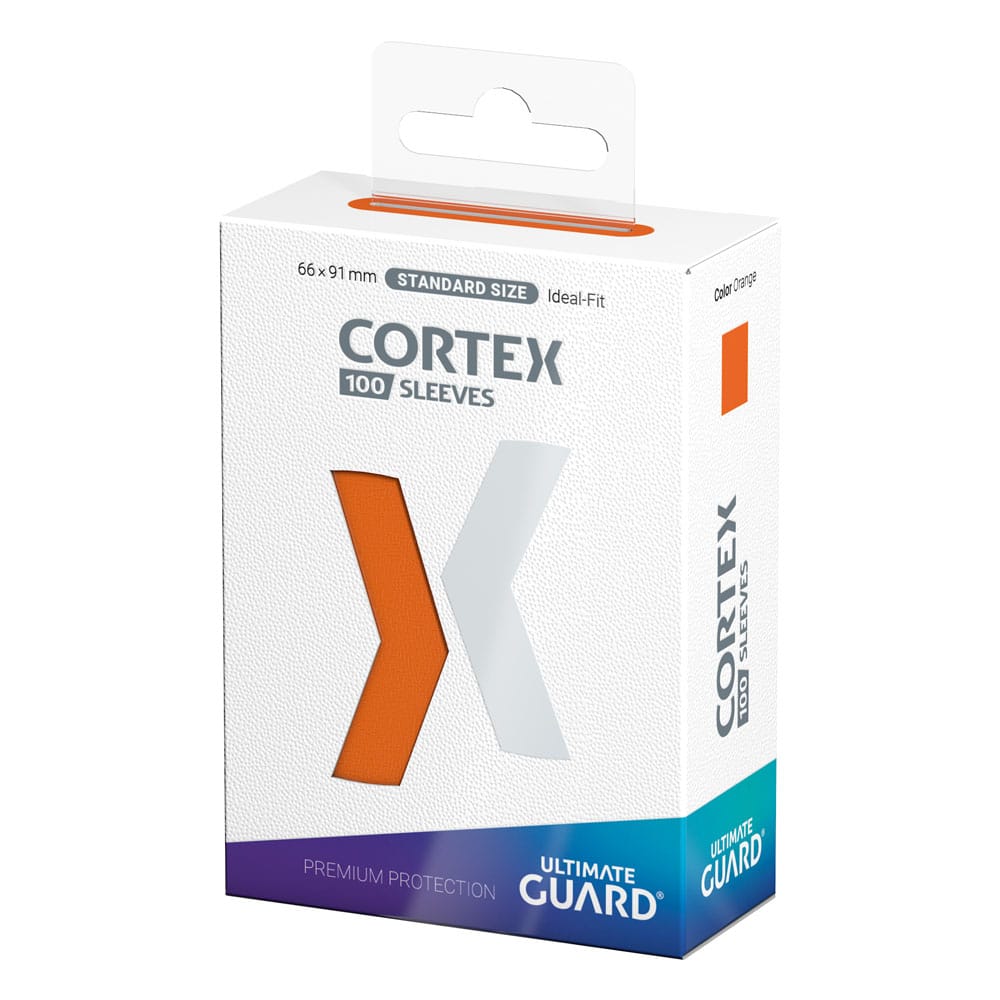 Ultimate Guard Cortex Sleeves Standard Size 100 Orange Ultimate Guard