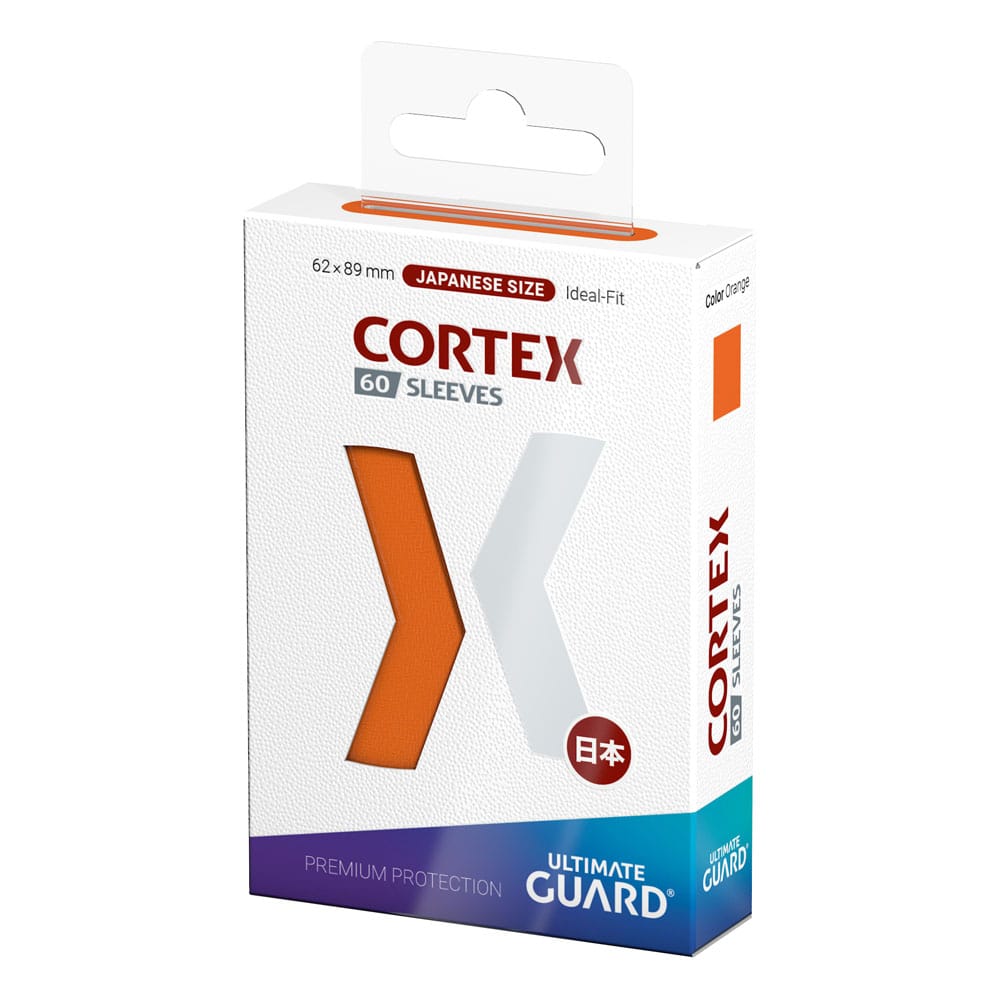 Ultimate Guard Cortex Sleeves Japanese Size 60 Orange Ultimate Guard