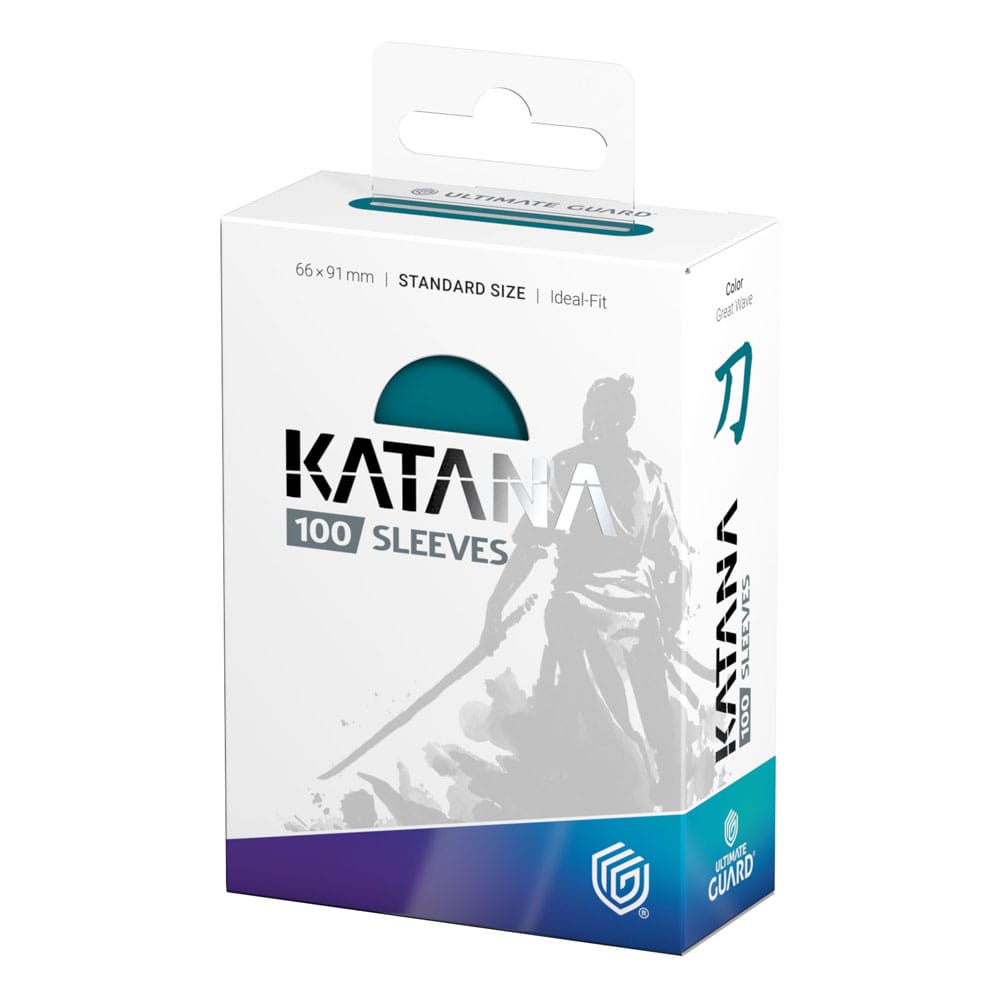 Ultimate Guard Katana Sleeves Standard Size 100 Great Wave Ultimate Guard