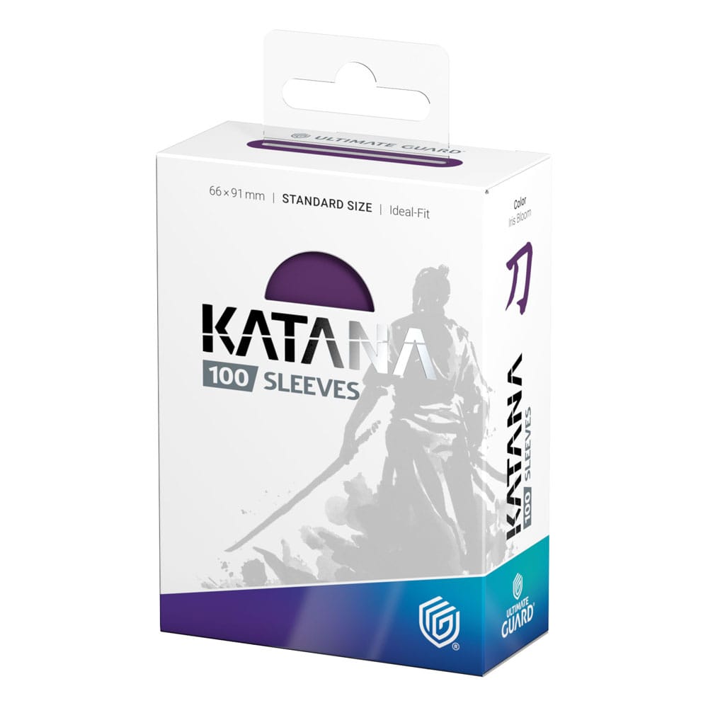 Ultimate Guard Katana Sleeves Standard Size 100 Iris Bloom Ultimate Guard