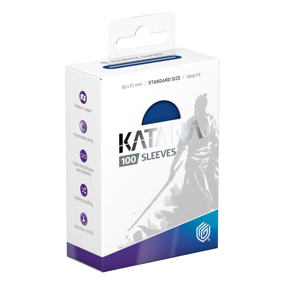 Ultimate Guard Katana Sleeves Standard Size 100 Blue Bird Ultimate Guard