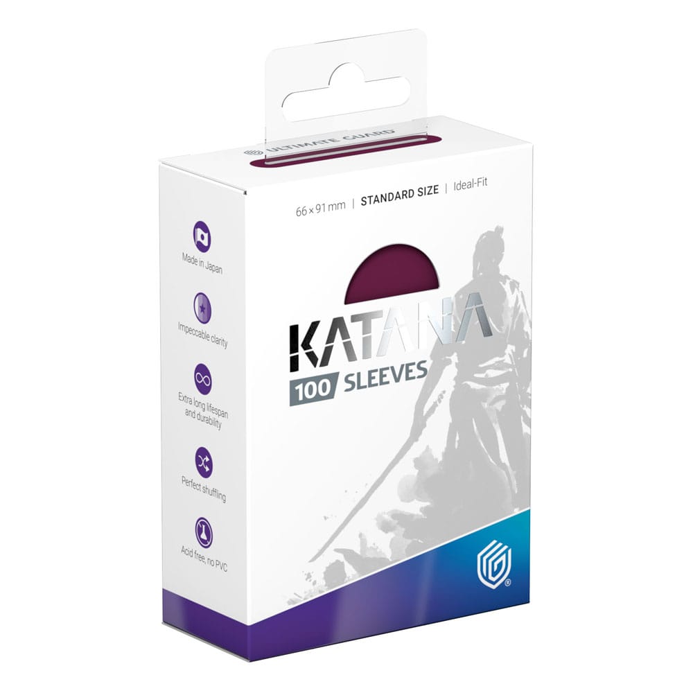 Ultimate Guard Katana Sleeves Standard Size 100 Radiant Plum Ultimate Guard