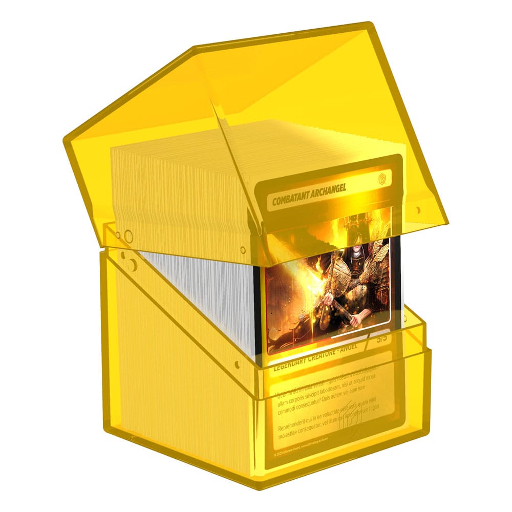 Ultimate Guard Boulder 100+ Clear Amber Ultimate Guard
