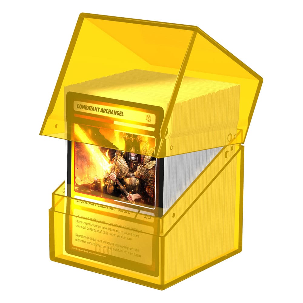 Ultimate Guard Boulder 100+ Clear Amber Ultimate Guard