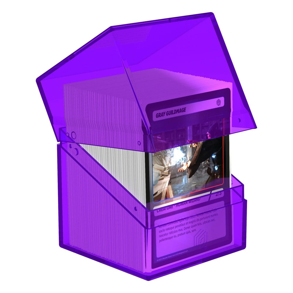 Ultimate Guard Boulder 100+ Clear Amethyst Ultimate Guard