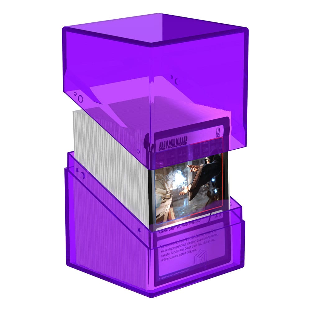 Ultimate Guard Boulder 100+ Clear Amethyst Ultimate Guard