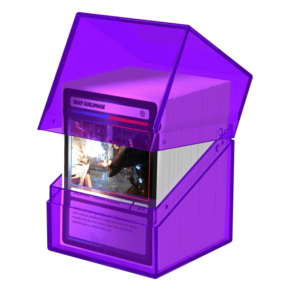 Ultimate Guard Boulder 100+ Clear Amethyst Ultimate Guard