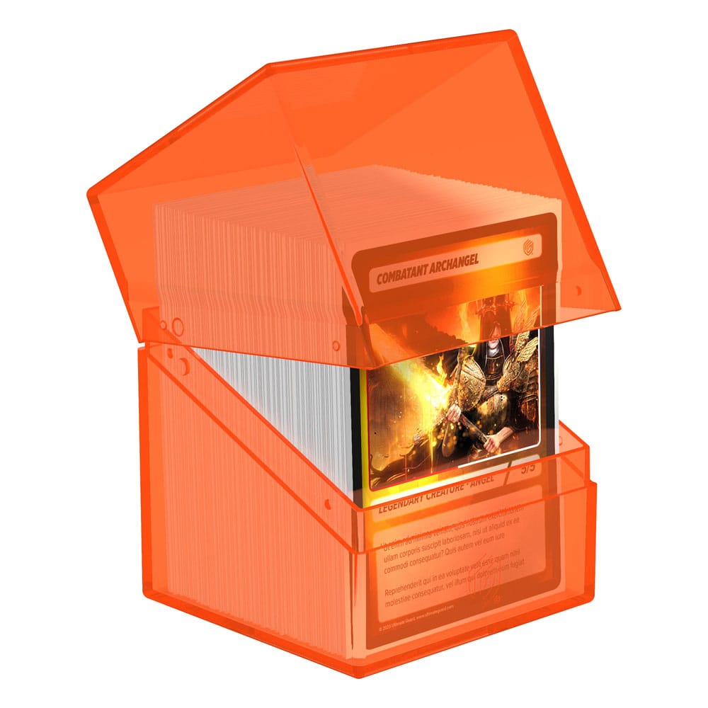 Ultimate Guard Boulder 100+ Clear Poppy Topaz Ultimate Guard