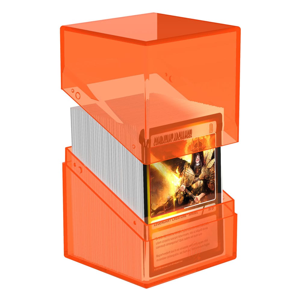 Ultimate Guard Boulder 100+ Clear Poppy Topaz Ultimate Guard