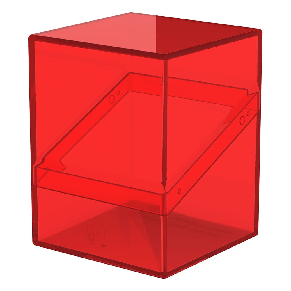 Ultimate Guard Boulder 100+ Clear Ruby Ultimate Guard