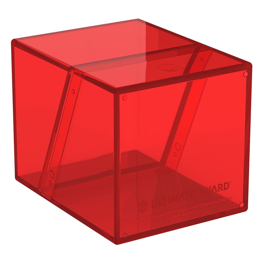 Ultimate Guard Boulder 100+ Clear Ruby Ultimate Guard