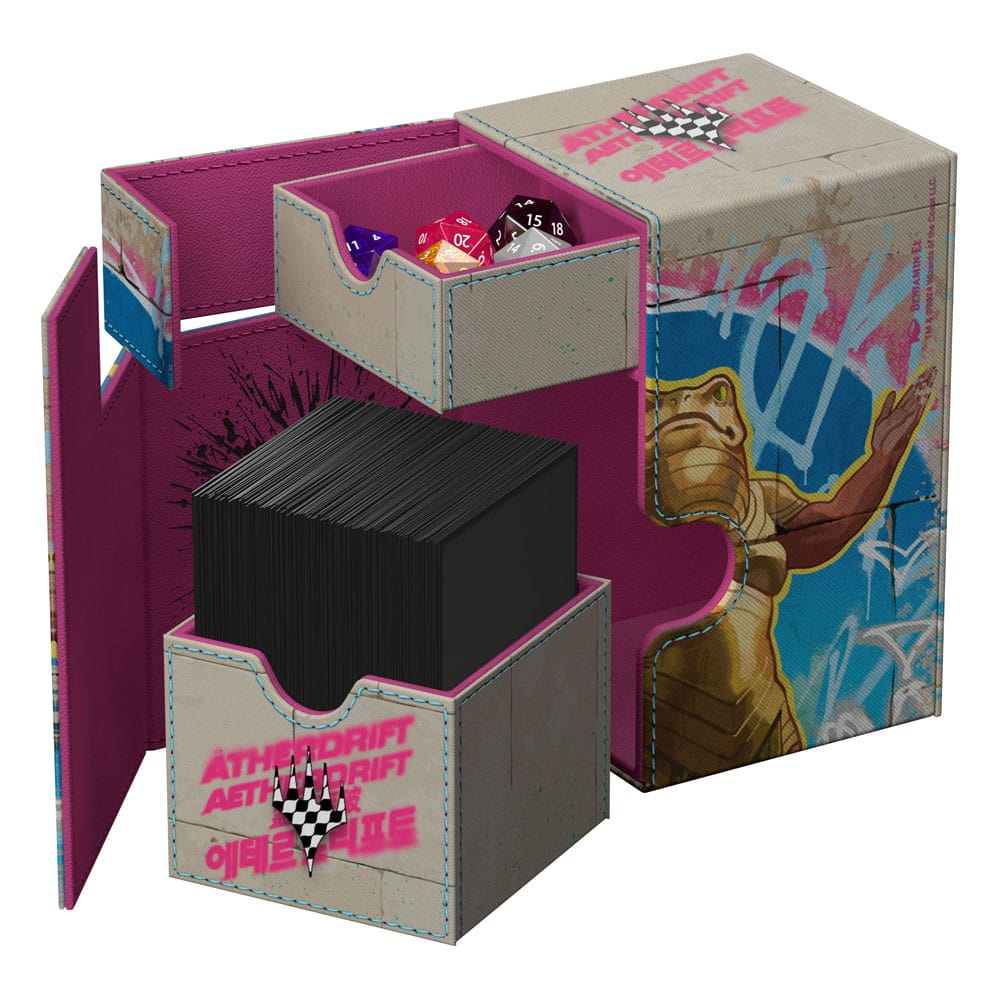 Ultimate Guard Flip'n'Tray 100+ Xenoskin Magic The Gathering "Aetherdrift" Sab Sunen Luxa Embodied Ultimate Guard
