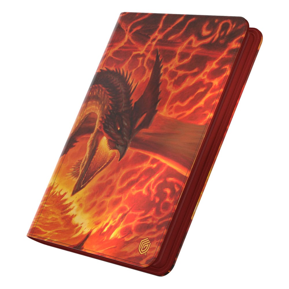 Ultimate Guard Zipfolio 360 Xenoskin Magic The Gathering "Tarkir Dragonstorm" Magmatic Hellkite Ultimate Guard