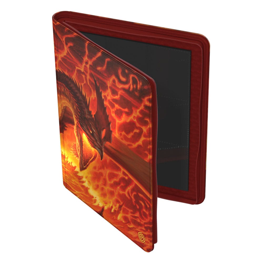 Ultimate Guard Zipfolio 360 Xenoskin Magic The Gathering "Tarkir Dragonstorm" Magmatic Hellkite Ultimate Guard