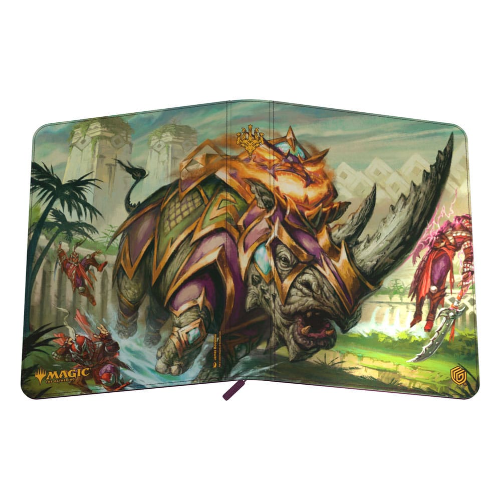 Ultimate Guard Zipfolio 360 Xenoskin Magic The Gathering "Tarkir Dragonstorm" Skirmish Rhino Ultimate Guard