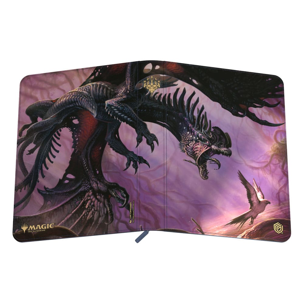 Ultimate Guard Zipfolio 360 Xenoskin Magic The Gathering "Tarkir Dragonstorm" Feral Deathgorger Ultimate Guard