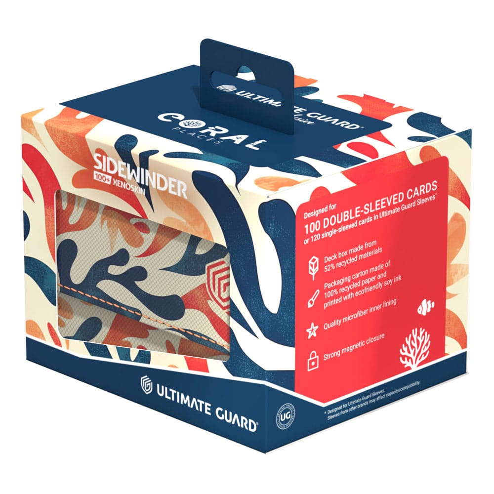 Ultimate Guard Sidewinder 100+ Xenoskin 2025 Exclusive "Coral Places" Mellow Sea Ultimate Guard