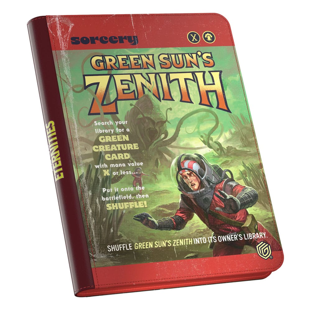 Ultimate Guard Zipfolio 360 Xenoskin Magic The Gathering "Edge of Eternities" Green Sun’s Zenith Ultimate Guard