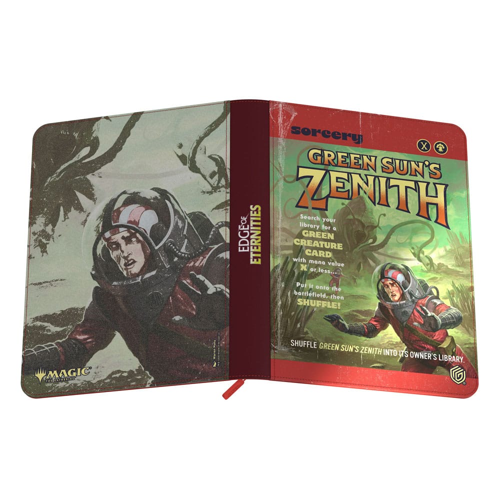 Ultimate Guard Zipfolio 360 Xenoskin Magic The Gathering "Edge of Eternities" Green Sun’s Zenith Ultimate Guard