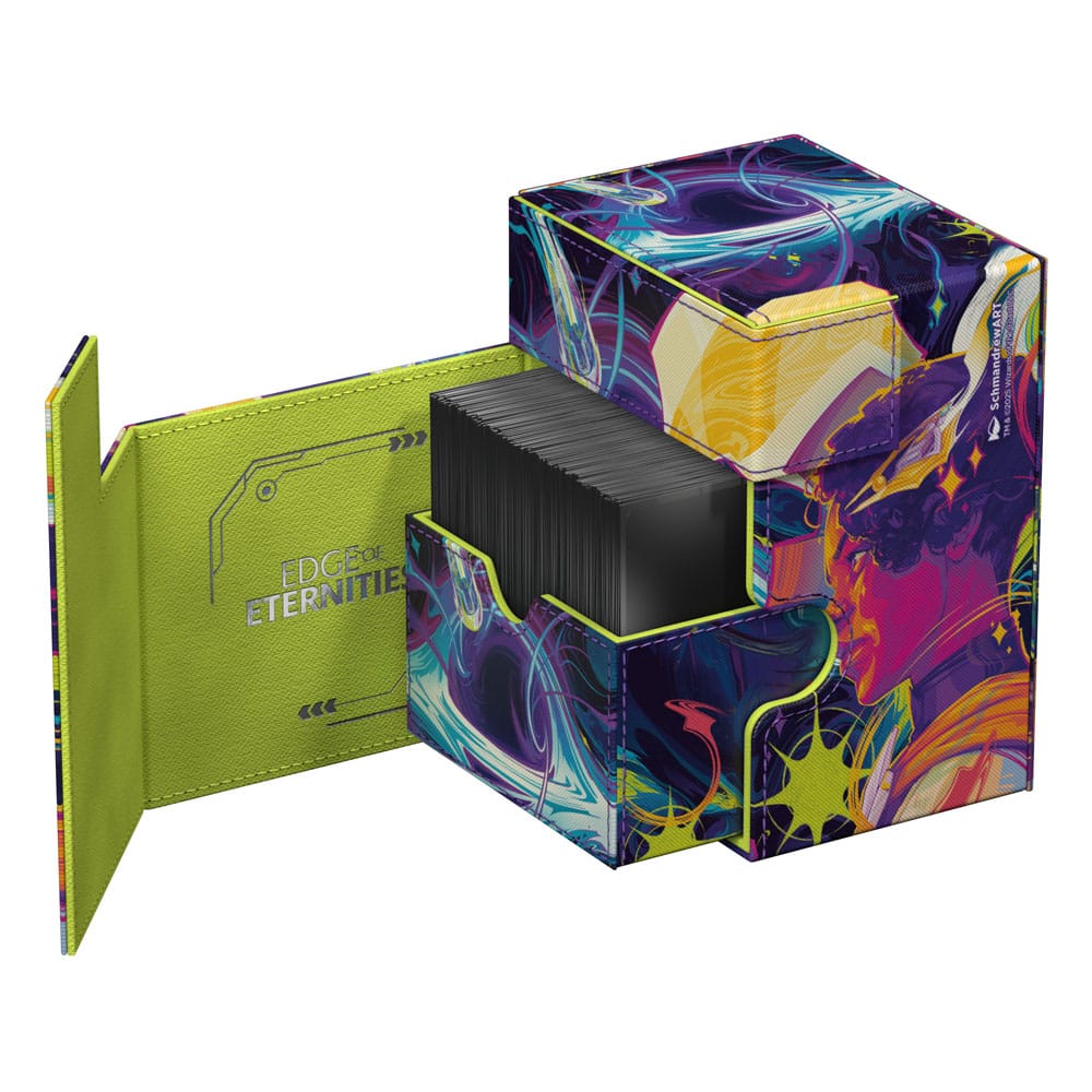 Ultimate Guard Flip'n'Tray 133+ Xenoskin Magic The Gathering "Edge of Eternities" Haliya and Tezzeret Ultimate Guard