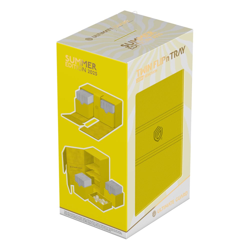 Ultimate Guard Twin Flip'n'Tray 200+ Xenoskin "Summer Edition 2025" Dandelion Ultimate Guard