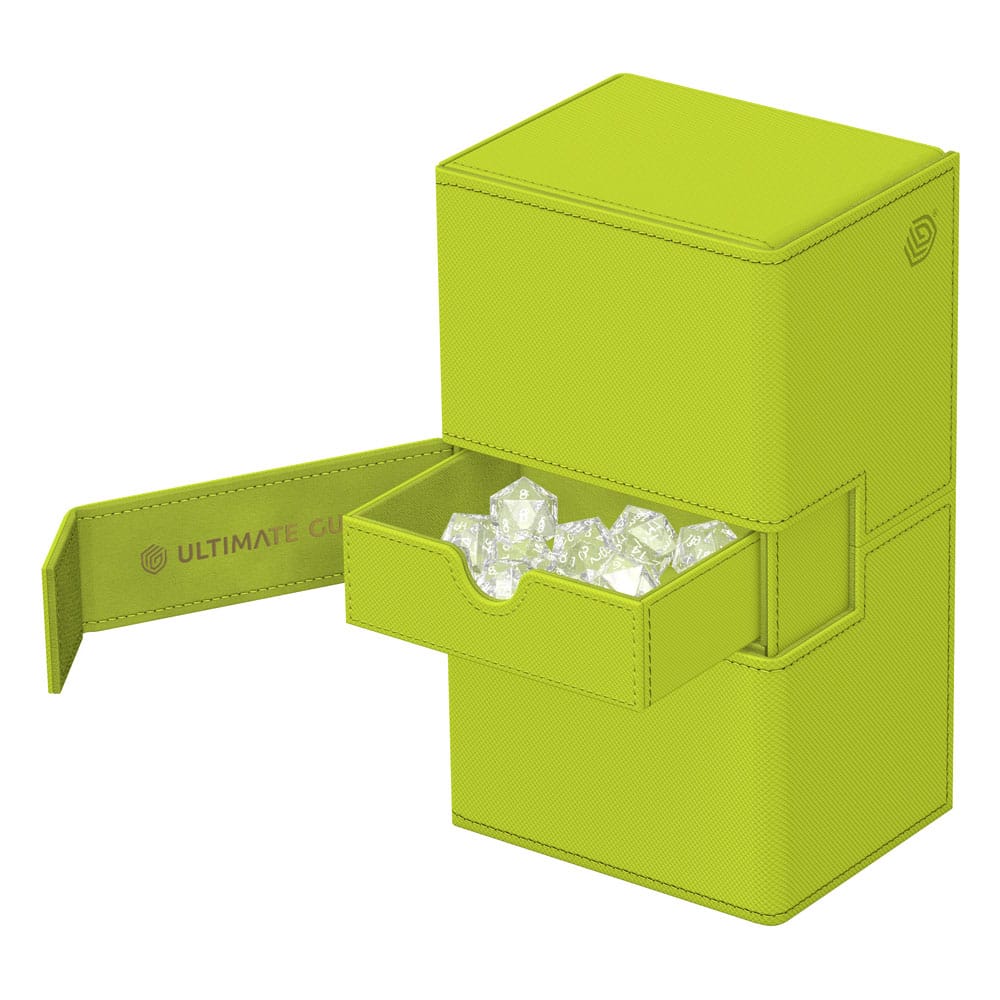 Ultimate Guard Twin Flip'n'Tray 200+ Xenoskin "Summer Edition 2025" Lime Ultimate Guard