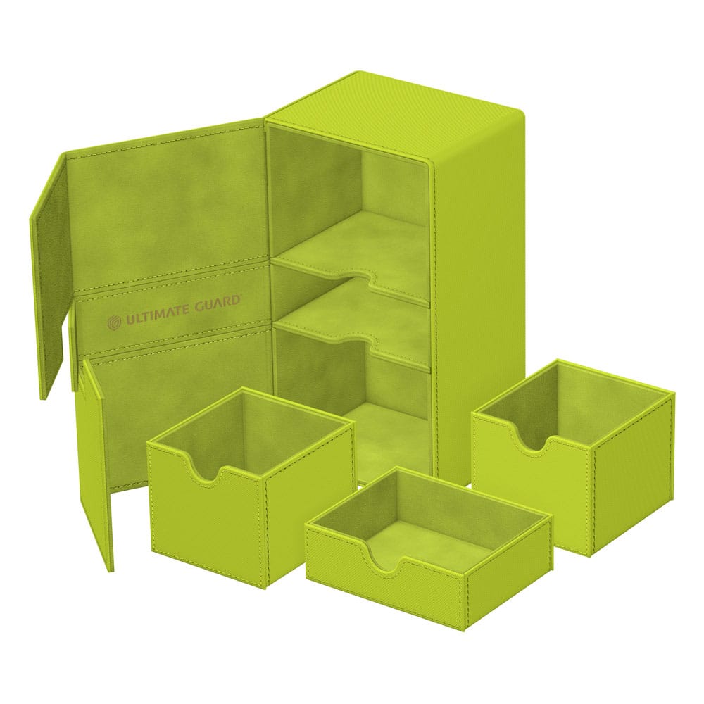 Ultimate Guard Twin Flip'n'Tray 200+ Xenoskin "Summer Edition 2025" Lime Ultimate Guard