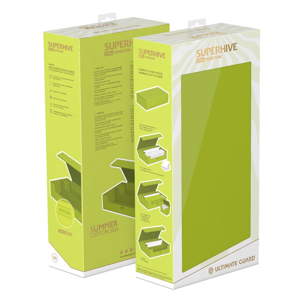 Ultimate Guard Superhive 550+ Xenoskin "Summer Edition 2025" Lime Ultimate Guard