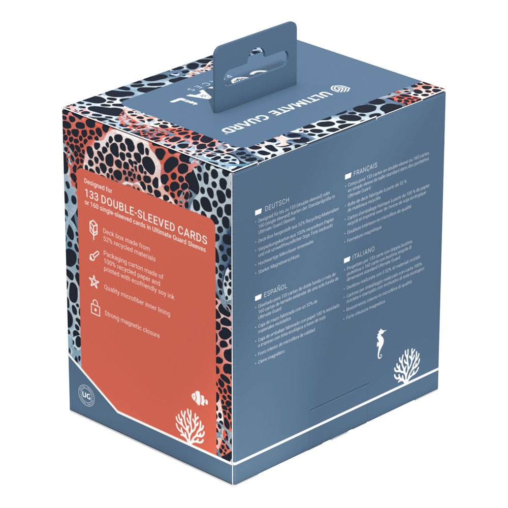 Ultimate Guard Sidewinder 133+ Xenoskin "Coral Places" Twilight Tide Ultimate Guard