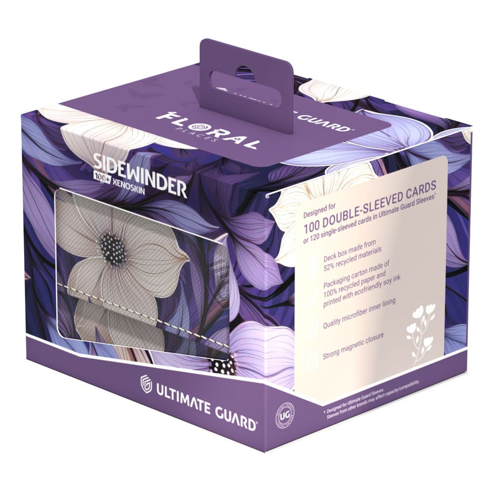 Ultimate Guard Sidewinder 100+ Xenoskin "Floral Places" Moonlit Glen Ultimate Guard