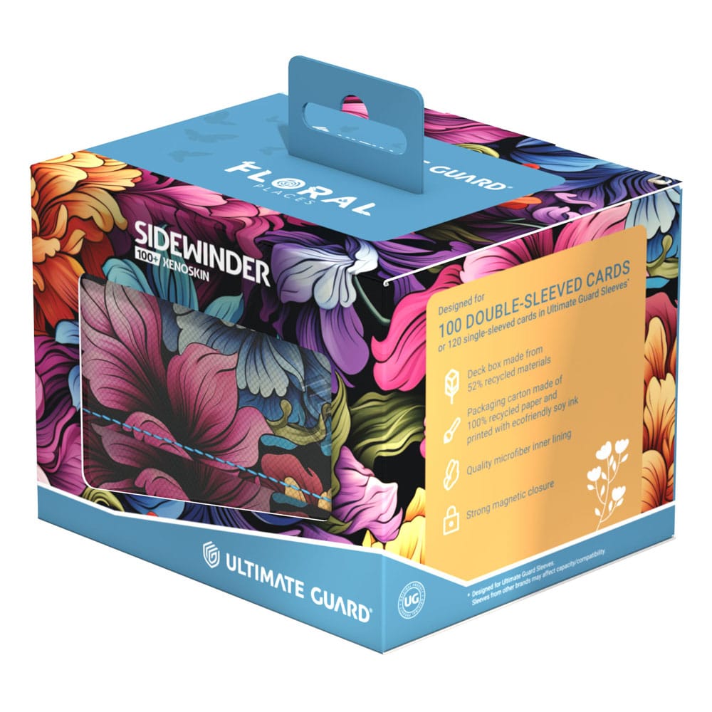 Ultimate Guard Sidewinder 100+ Xenoskin "Floral Places" Springbloom Meadow Ultimate Guard