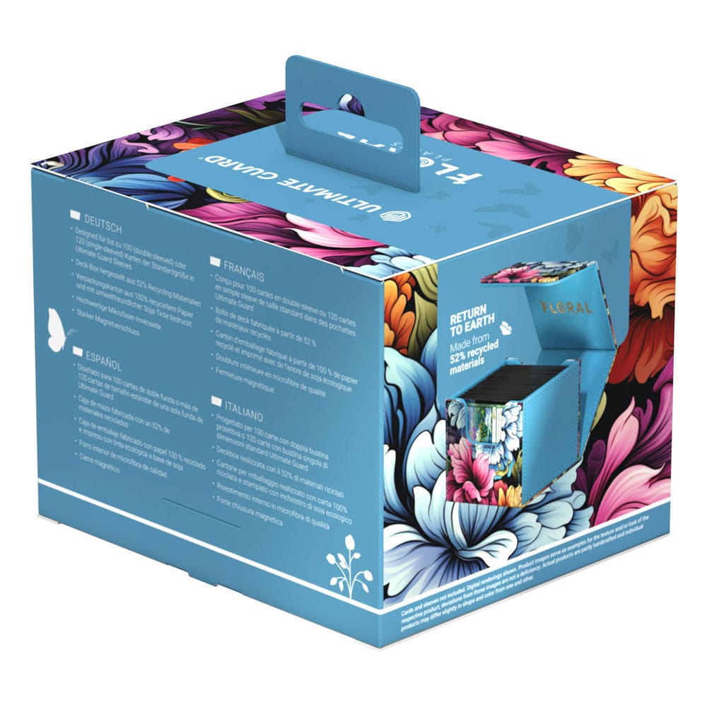 Ultimate Guard Sidewinder 100+ Xenoskin "Floral Places" Springbloom Meadow Ultimate Guard