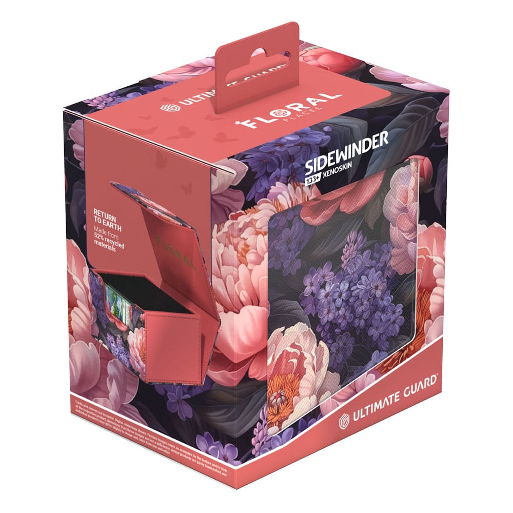 Ultimate Guard Sidewinder 133+ Xenoskin "Floral Places III" Vivid Field Ultimate Guard