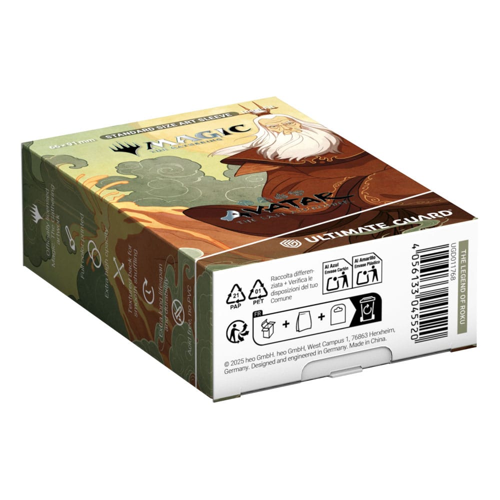 Ultimate Guard Art Sleeves Magic The Gathering | Avatar The Last Airbender The Legend of Roku Ultimate Guard
