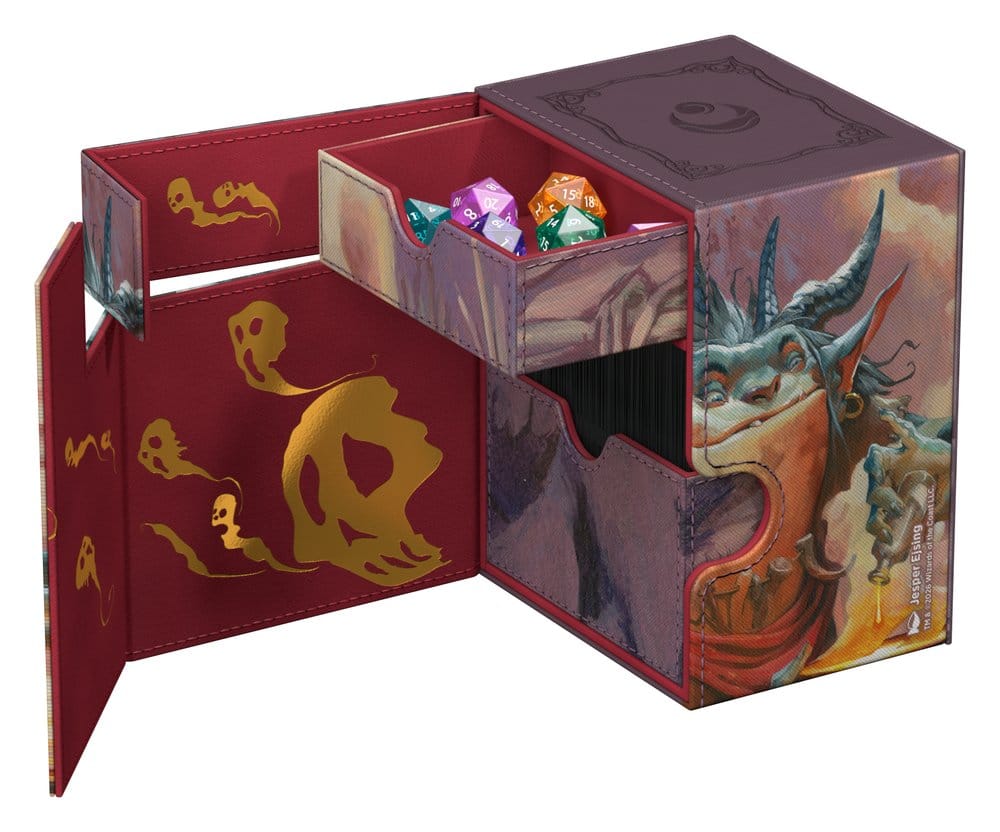 Ultimate Guard Flip'n'Tray 133+ Xenoskin Magic The Gathering "Lorwyn Eclipsed" Grub Storied Matriarch Ultimate Guard