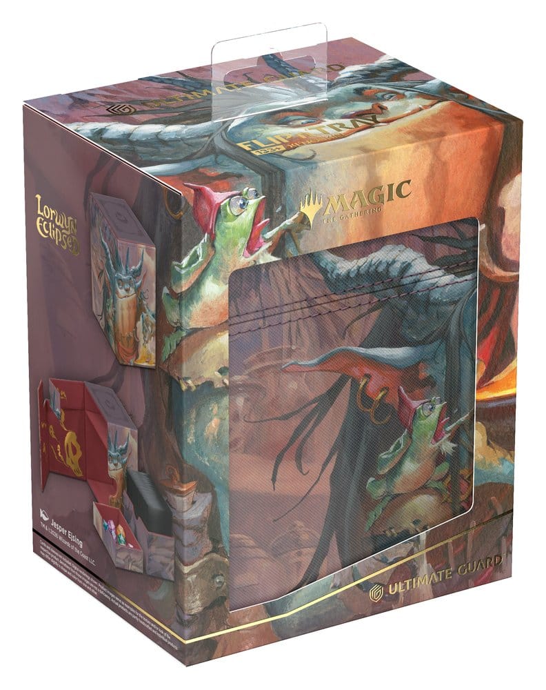 Ultimate Guard Flip'n'Tray 133+ Xenoskin Magic The Gathering "Lorwyn Eclipsed" Grub Storied Matriarch Ultimate Guard